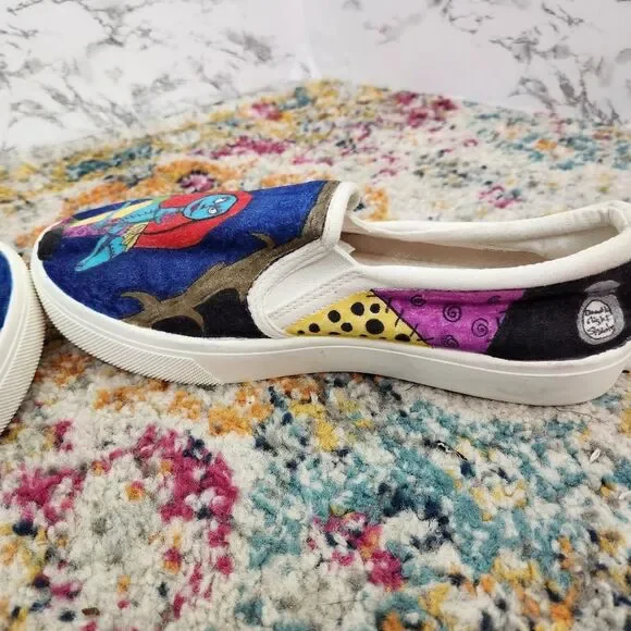 Sketchers Memory Foam Slip On Sneakers with Nightmare Before Christmas Size 8.5 - Picture 5 of 9